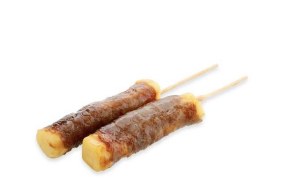 Brochettes de bœuf au fromage ×3
